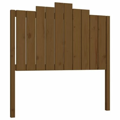 VidaXL Tête de lit Marron miel 106x4x110 cm Bois massif de pin 3 VidaXL Tête de lit Marron miel 106x4x110 cm Bois massif de pin