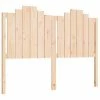 VidaXL Tête de lit 146x4x110 cm Bois massif de pin -Têtes et pieds de lit Soldes image 2 818470