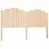 VidaXL Tête de lit 186x4x110 cm Bois massif de pin -Têtes et pieds de lit Soldes image 2 818485