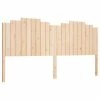 VidaXL Tête de lit 206x4x110 cm Bois massif de pin -Têtes et pieds de lit Soldes image 2 818490