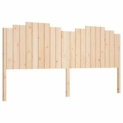 VidaXL Tête de lit 206x4x110 cm Bois massif de pin