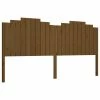 VidaXL Tête de lit Marron miel 206x4x110 cm Bois massif de pin 1 VidaXL Tête de lit Marron miel 206x4x110 cm Bois massif de pin -Têtes et pieds de lit Soldes image 2 818493