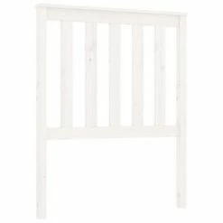 Têtes et pieds de lit Soldes 8 VidaXL Tête de lit Blanc 81x6x101 cm Bois massif de pin