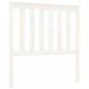 VidaXL Tête de lit Blanc 96x6x101 cm Bois massif de pin