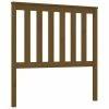 VidaXL Tête de lit Marron miel 96x6x101 cm Bois massif de pin -Têtes et pieds de lit Soldes image 2 818503