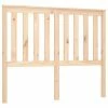 VidaXL Tête de lit 126x6x101 cm Bois massif de pin