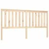 VidaXL Tête de lit 186x6x101 cm Bois massif de pin 1 VidaXL Tête de lit 186x6x101 cm Bois massif de pin -Têtes et pieds de lit Soldes image 2 818535
