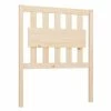 VidaXL Tête de lit 80,5x4x100 cm Bois massif de pin -Têtes et pieds de lit Soldes image 2 818545