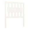 VidaXL Tête de lit Blanc 80,5x4x100 cm Bois massif de pin 2 VidaXL Tête de lit Blanc 80,5x4x100 cm Bois massif de pin -Têtes et pieds de lit Soldes image 2 818546