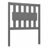 VidaXL Tête de lit Gris 80,5x4x100 cm Bois massif de pin 2 VidaXL Tête de lit Gris 80,5x4x100 cm Bois massif de pin -Têtes et pieds de lit Soldes image 2 818547