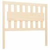 VidaXL Tête de lit 105,5x4x100 cm Bois massif de pin -Têtes et pieds de lit Soldes image 2 818555