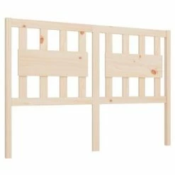 VidaXL Tête de lit 140,5x4x100 cm Bois massif de pin