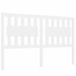 VidaXL Tête de lit Blanc 165,5x4x100 cm Bois massif de pin