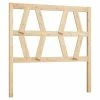VidaXL Tête de lit 81x4x100 cm Bois massif de pin -Têtes et pieds de lit Soldes image 2 818595