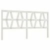 VidaXL Tête de lit Blanc 186x4x100 cm Bois massif de pin 1 VidaXL Tête de lit Blanc 186x4x100 cm Bois massif de pin -Têtes et pieds de lit Soldes image 2 818636
