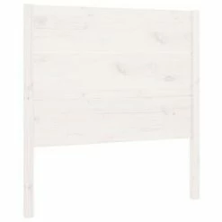 VidaXL Tête de lit Blanc 96x4x100 cm Bois massif de pin