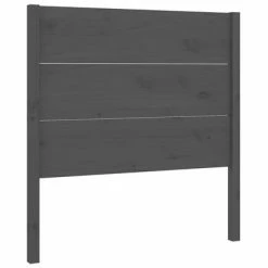 VidaXL Tête de lit Gris 96x4x100 cm Bois massif de pin