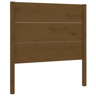 VidaXL Tête de lit Marron miel 96x4x100 cm Bois massif de pin 3 VidaXL Tête de lit Marron miel 96x4x100 cm Bois massif de pin
