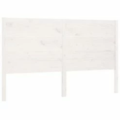 VidaXL Tête de lit Blanc 166x4x100 cm Bois massif de pin