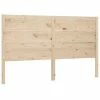 VidaXL Tête de lit 206x4x100 cm Bois massif de pin -Têtes et pieds de lit Soldes image 2 818740