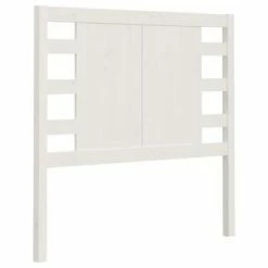 VidaXL Tête de lit Blanc 96x4x100 cm Bois massif de pin