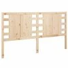 VidaXL Tête de lit 146x4x100 cm Bois massif de pin