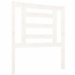 VidaXL Tête de lit Blanc 81x4x100 cm Bois massif de pin