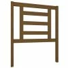 VidaXL Tête de lit Marron miel 81x4x100 cm Bois massif de pin -Têtes et pieds de lit Soldes image 2 818798