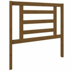 VidaXL Tête de lit Marron miel 96x4x100 cm Bois massif de pin