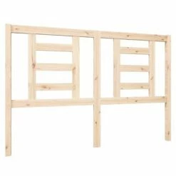 VidaXL Tête de lit 146x4x100 cm Bois massif de pin