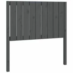 VidaXL Tête de lit Gris 95,5x4x100 cm Bois massif de pin