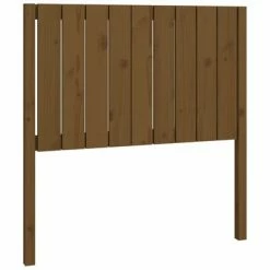 VidaXL Tête de lit Marron miel 95,5x4x100 cm Bois massif de pin