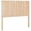 VidaXL Tête de lit 105,5x4x100 cm Bois massif de pin -Têtes et pieds de lit Soldes image 2 818855