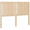VidaXL Tête de lit 125,5x4x100 cm Bois massif de pin 1 VidaXL Tête de lit 125,5x4x100 cm Bois massif de pin -Têtes et pieds de lit Soldes image 2 818860