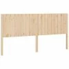 VidaXL Tête de lit 185,5x4x100 cm Bois massif de pin 2 VidaXL Tête de lit 185,5x4x100 cm Bois massif de pin -Têtes et pieds de lit Soldes image 2 818885