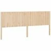 VidaXL Tête de lit 205,5x4x100 cm Bois massif de pin 1 VidaXL Tête de lit 205,5x4x100 cm Bois massif de pin -Têtes et pieds de lit Soldes image 2 818890