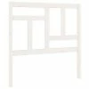 VidaXL Tête de lit Blanc 95,5x4x100 cm Bois massif de pin