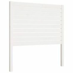 VidaXL Tête de lit Blanc 96x4x100 cm Bois massif de pin