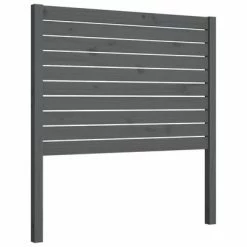 VidaXL Tête de lit Gris 96x4x100 cm Bois massif de pin