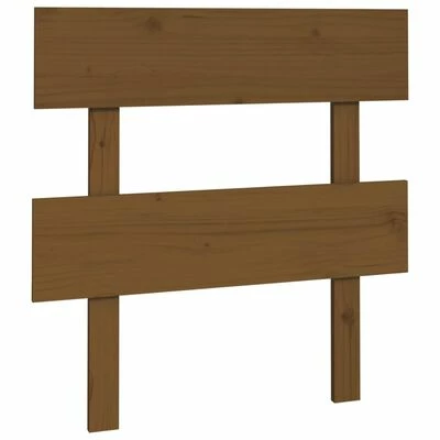 VidaXL Tête de lit Marron miel 78,5x3x81 cm Bois massif de pin 3 VidaXL Tête de lit Marron miel 78,5x3x81 cm Bois massif de pin