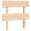 VidaXL Tête de lit 103,5x3x81 cm Bois massif de pin -Têtes et pieds de lit Soldes image 2 819055