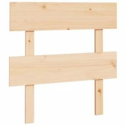 VidaXL Tête de lit 103,5x3x81 cm Bois massif de pin