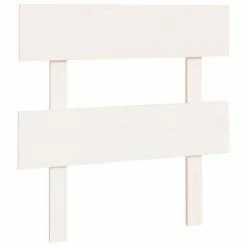 VidaXL Tête de lit Blanc 103,5x3x81 cm Bois massif de pin