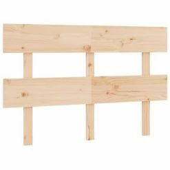 VidaXL Tête de lit 124x3x81 cm Bois massif de pin