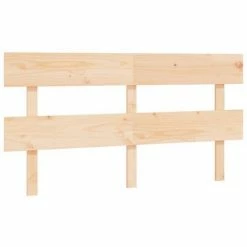 VidaXL Tête de lit 154x3x81 cm Bois massif de pin