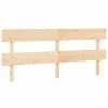 VidaXL Tête de lit 204x3x81 cm Bois massif de pin 2 VidaXL Tête de lit 204x3x81 cm Bois massif de pin -Têtes et pieds de lit Soldes image 2 819090