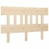 VidaXL Tête de lit 203,5x3x81 cm Bois massif de pin
