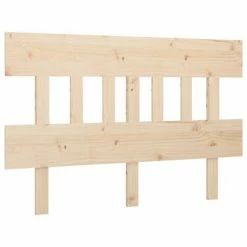 VidaXL Tête de lit 203,5x3x81 cm Bois massif de pin