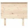 VidaXL Tête de lit 94x6x82,5 cm Bois massif de pin -Têtes et pieds de lit Soldes image 2 819150