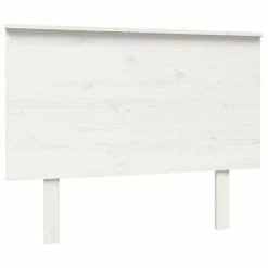 VidaXL Tête de lit Blanc 104x6x82,5 cm Bois massif de pin